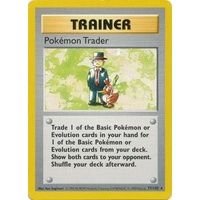 Pokemon Trader 77/102 Base Set Shadowless Rare Trainer Pokemon Card NEAR MINT TCG