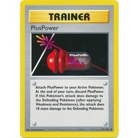 Pluspower 84/102 Base Set Shadowless Uncommon Trainer Pokemon Card NEAR MINT TCG