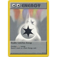 Double Colorless Energy 96/102 Base Set Shadowless Uncommon Pokemon Card NEAR MINT TCG