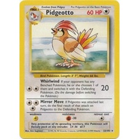 Pidgeotto 22/102 Base Set Unlimited Rare Pokemon Card NEAR MINT TCG