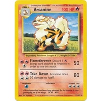 Arcanine 23/102 Base Set Unlimited Uncommon Pokemon Card NEAR MINT TCG