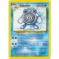 Poliwhirl 38/102 Base Set Unlimited Uncommon Pokemon Card NEAR MINT TCG