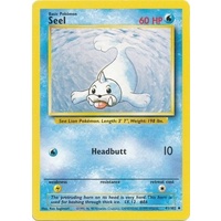 Seel 41/102 Base Set Unlimited Uncommon Pokemon Card NEAR MINT TCG