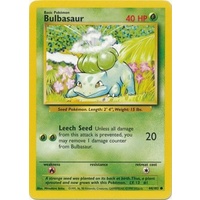 Bulbasaur 44/102 Base Set Unlimited Common Pokemon Card NEAR MINT TCG