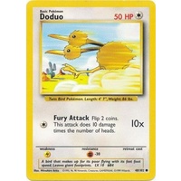 Doduo 48/102 Base Set Unlimited Common Pokemon Card NEAR MINT TCG