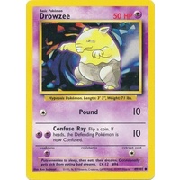 Drowzee 49/102 Base Set Unlimited Common Pokemon Card NEAR MINT TCG