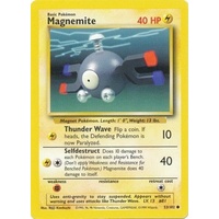 Magnemite 53/102 Base Set Unlimited Common Pokemon Card NEAR MINT TCG