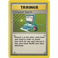 Computer Search 71/102 Base Set Unlimited Rare Trainer Pokemon Card NEAR MINT TCG