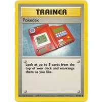 Pokedex 87/102 Base Set Unlimited Uncommon Trainer Pokemon Card NEAR MINT TCG