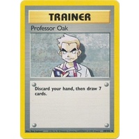 Professor Oak 88/102 Base Set Unlimited Uncommon Trainer Pokemon Card NEAR MINT TCG