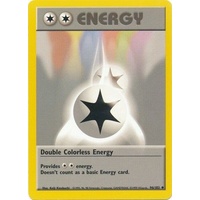 Double Colorless Energy 96/102 Base Set Unlimited Uncommon Pokemon Card NEAR MINT TCG
