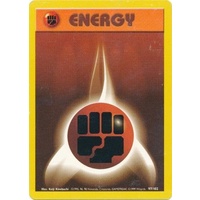 Fighting Energy 97/102 Base Set Unlimited Common Pokemon Card NEAR MINT TCG