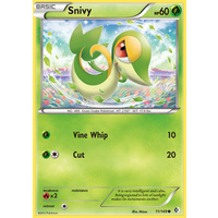 Snivy 11/149 BW Boundaries Crossed Common Pokemon Card NEAR MINT TCG