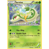 Servine 12/149 BW Boundaries Crossed Uncommon Pokemon Card NEAR MINT TCG
