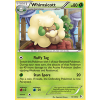 Whimsicott 15/149 BW Boundaries Crossed Rare Pokemon Card NEAR MINT TCG