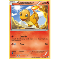 Charmander 18/149 BW Boundaries Crossed Common Pokemon Card NEAR MINT TCG