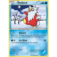 Delibird 38/149 BW Boundaries Crossed Uncommon Pokemon Card NEAR MINT TCG