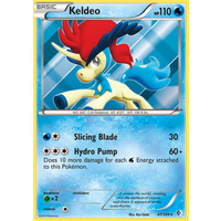 Keldeo 47/149 BW Boundaries Crossed Holo Rare Pokemon Card NEAR MINT TCG