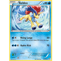 Keldeo 48/149 BW Boundaries Crossed Rare Pokemon Card NEAR MINT TCG