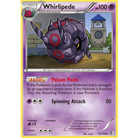 Whirlipede 73/149 BW Boundaries Crossed Uncommon Pokemon Card NEAR MINT TCG