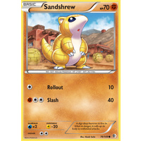 Sandshrew 78/149 BW Boundaries Crossed Common Pokemon Card NEAR MINT TCG