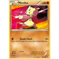 Mienfoo 86/149 BW Boundaries Crossed Common Pokemon Card NEAR MINT TCG