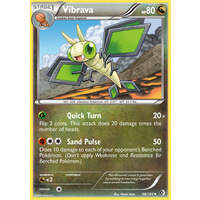 Vibrava 98/149 BW Boundaries Crossed Uncommon Pokemon Card NEAR MINT TCG
