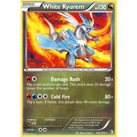 White Kyurem 102/149 BW Boundaries Crossed Rare Pokemon Card NEAR MINT TCG