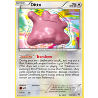 Ditto 108/149 BW Boundaries Crossed Holo Rare Pokemon Card NEAR MINT TCG