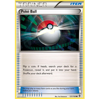 Poke Ball 131/149 BW Boundaries Crossed Common Trainer Pokemon Card NEAR MINT TCG