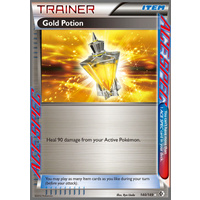 Gold Potion 140/149 BW Boundaries Crossed Holo Rare Ace Spec Trainer Pokemon Card NEAR MINT TCG