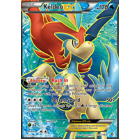Keldeo EX 142/149 BW Boundaries Crossed Holo Ultra Rare Full Art Pokemon Card NEAR MINT TCG