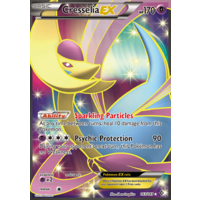 Cresselia EX 143/149 BW Boundaries Crossed Holo Ultra Rare Full Art Pokemon Card NEAR MINT TCG
