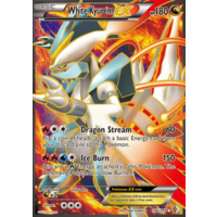 White Kyurem EX 146/149 BW Boundaries Crossed Holo Ultra Rare Full Art Pokemon Card NEAR MINT TCG