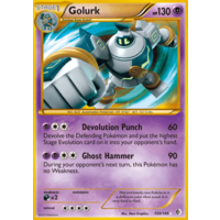Golurk 150/149 BW Boundaries Crossed Holo Secret Rare Pokemon Card NEAR MINT TCG