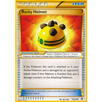 Rocky Helmet 153/149 BW Boundaries Crossed Holo Secret Rare Trainer Pokemon Card NEAR MINT TCG