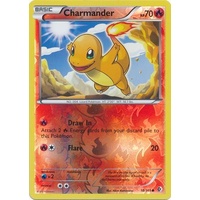 Charmander 18/149 BW Boundaries Crossed Reverse Holo Common Pokemon Card NEAR MINT TCG