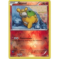 Numel 21/149 BW Boundaries Crossed Reverse Holo Common Pokemon Card NEAR MINT TCG