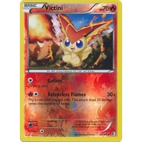 Victini 23/149 BW Boundaries Crossed Reverse Holo Rare Pokemon Card NEAR MINT TCG
