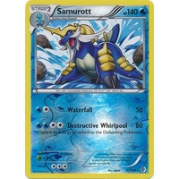 Samurott 41/149 BW Boundaries Crossed Reverse Holo Rare Pokemon Card NEAR MINT TCG