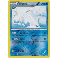 Swanna 43/149 BW Boundaries Crossed Reverse Holo Uncommon Pokemon Card NEAR MINT TCG