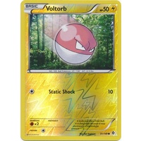 Voltorb 51/149 BW Boundaries Crossed Reverse Holo Common Pokemon Card NEAR MINT TCG