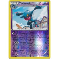 Toxicroak 66/149 BW Boundaries Crossed Reverse Holo Rare Pokemon Card NEAR MINT TCG