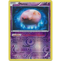 Munna 68/149 BW Boundaries Crossed Reverse Holo Uncommon Pokemon Card NEAR MINT TCG
