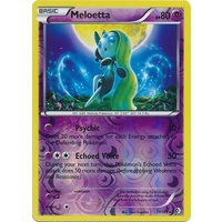 Meloetta 77/149 BW Boundaries Crossed Reverse Holo Rare Pokemon Card NEAR MINT TCG