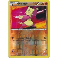 Mienfoo 86/149 BW Boundaries Crossed Reverse Holo Common Pokemon Card NEAR MINT TCG