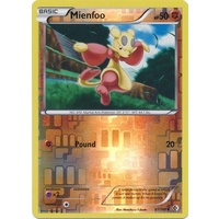Mienfoo 87/149 BW Boundaries Crossed Reverse Holo Uncommon Pokemon Card NEAR MINT TCG