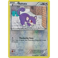 Rattata 104/149 BW Boundaries Crossed Reverse Holo Common Pokemon Card NEAR MINT TCG
