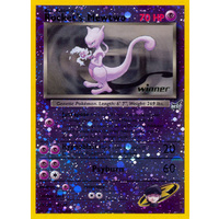 Rocket's Mewtwo 8 Winner Best of Promo Reverse Holo Pokemon Card NEAR MINT TCG