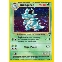 Nidoqueen 12/130 Base Set 2 Holo Rare Pokemon Card NEAR MINT TCG